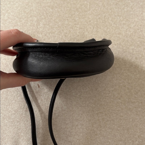 COACH Vintage Mini belt bag Fanny Pack Crossbody Glove Tanned Leather black - Picture 5 of 9